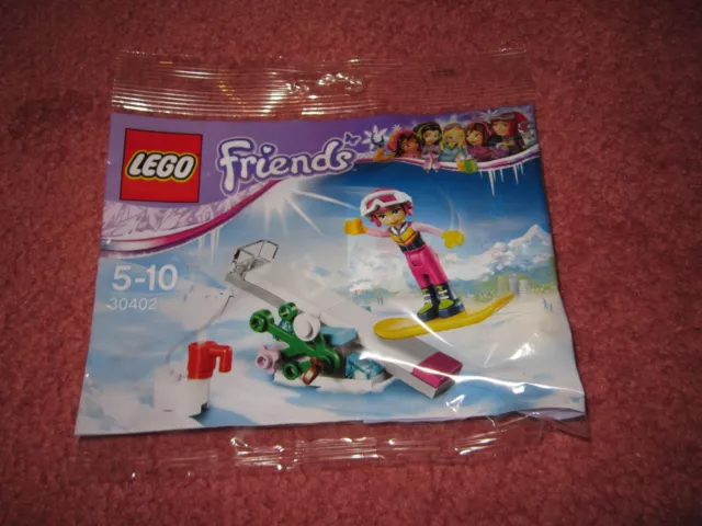 Lego Friends Snowboard 30402 - New/Sealed