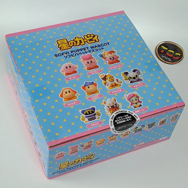 Kirby's Dream Land Soft Vinyl Puppet Mascot Fullset (10 Pieces Box) Japan Ensky