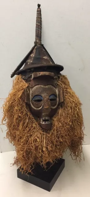 Antique African Yaka Intiation Mask