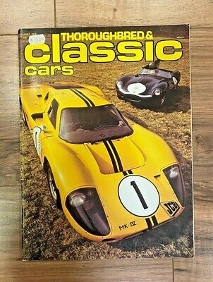 Thoroughbred and Classic Cars Magazine Vintage June 1978 Mini Cooper Lemans Ford