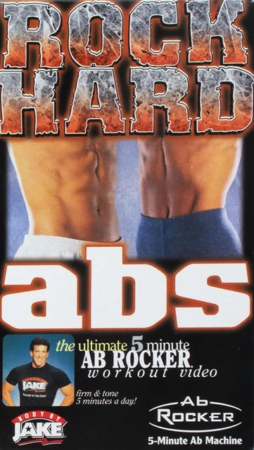 ROCK HARD ABS: The Ultimate 5 Minute AB Rocker Workout | VHS Tape ...