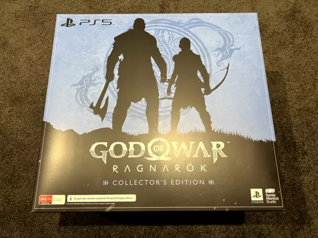 PS5/PS4 God of War Ragnarok Collector's Edition, BRAND NEW SEALED  Playstation
