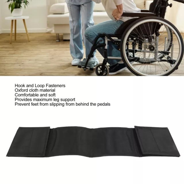 Wheelchair Leg Strap Lightweight Wheelchair Calf Belt Soft Footrest