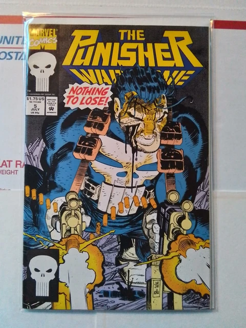 1992 Marvel Comics "The Punisher" (War Zone) Issues 5, 6, 7 Vintage Comic Books