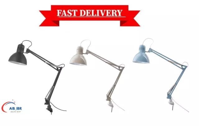 NEW IKEA TERTIAL Work Lamp Adjustable Arm Table Lighter Desk Study Office Lamp