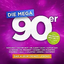 Die Mega 90er – Das Album Deines Lebens (inkl. Fun Factory Me... | CD | état bon