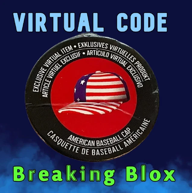 ROBLOX TOY CODE American Baseball Cap Exclusive *Virtual code
