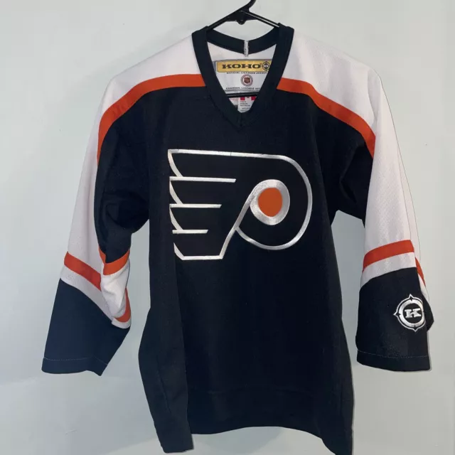 Philadelphia Flyers Koho black jersey Vintage 90S NHL ￼hockey Alternate  adult S
