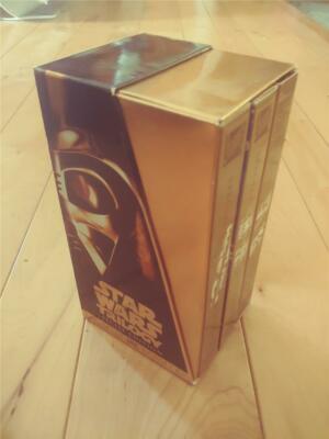 star wars trilogy vcr set