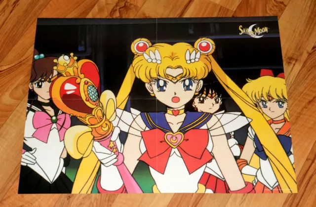 Pretty Guardian Sailor Moon Crystal / Serena Tsukino Anime Manga Rare Poster,