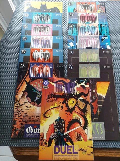Batman Legends of the Dark Knight 13 comic lot 1-10, 28 x 2, Annual 1 (VF+/NM)