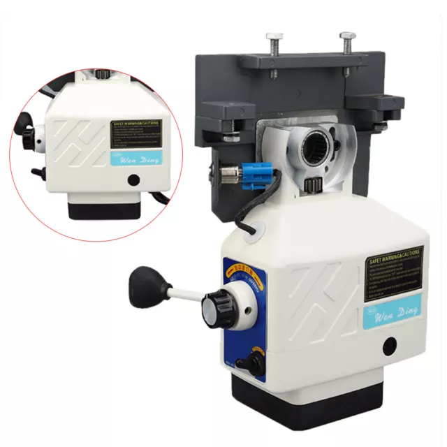 UK Al-310 X-Axis Power Feed Horizontal Milling Drill Machine Speed limit 200RPM 3