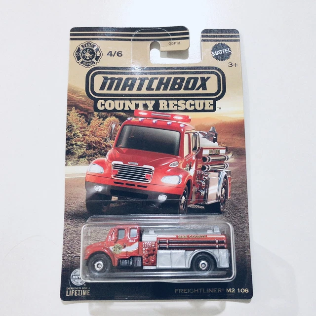 Matchbox M2 MATCHBOX FREIGHTLINER M2 106 County Rescue 4/6 EUR 6,65 - PicClick FR