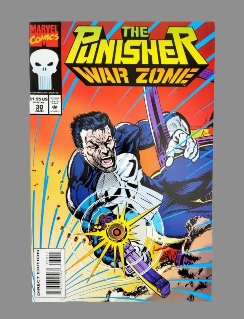 The Punisher War Zone    Comic Book Vol 1 #30  Marvel Comics August  1994