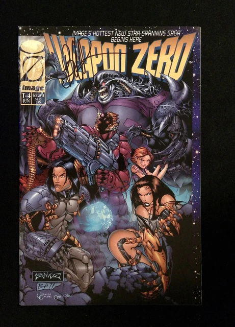 Weapon Zero #1B  Image Comics 1995 VF+  SIGNED JOE BENITEZ