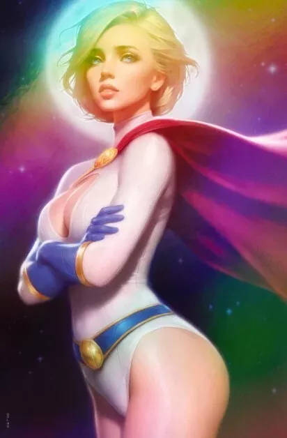 SDCC 2023 Exclusive Power Girl Special 1 Will Jack Virgin Foil Limited to 1000