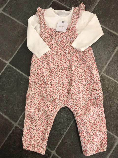Huge Baby Girls Clothes Bundle Next H&M 11 Items All Brand New Age 6-9 Months 2