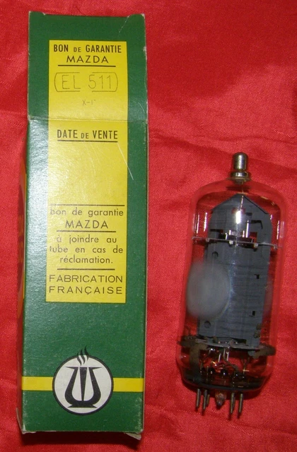 Röhre L416D VALVO TUBE LAMPE TELEFUNKEN RES164 NOS