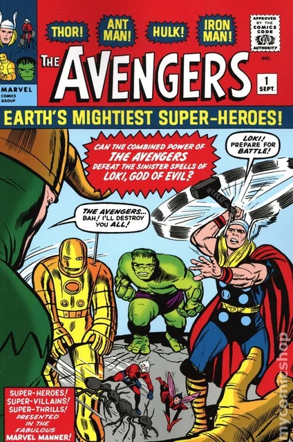 Mighty Marvel Masterworks The Avengers TPB 1B-1ST NM 2021 Stock Image