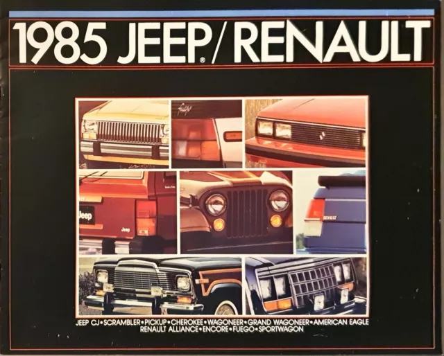 Jeep Renault Brochure 1985