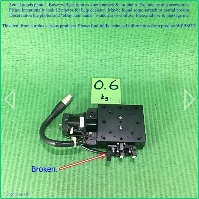 SURUGA SEIKI K101-30R-M, Linear actuator 70x60mm. as photo, sn:2235, DHLtoUS.