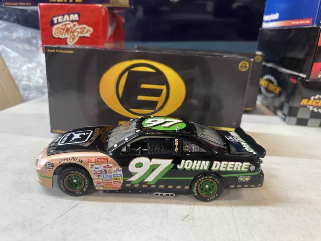 Chad Little 1997 John Deere 160th Anniversary ELITE Nascar 1/24 Diecast Pontiac