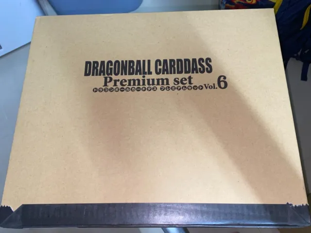 Bandai Dragon Ball Carddass Premium Set vol.6 Sealed box Japanese son gokou