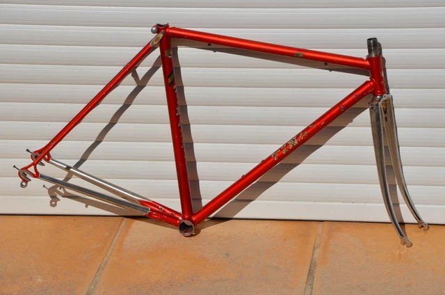 Cadre Vélo Vintage Felice Branca Columbus 54cm – Acciaio – Course – 70s
