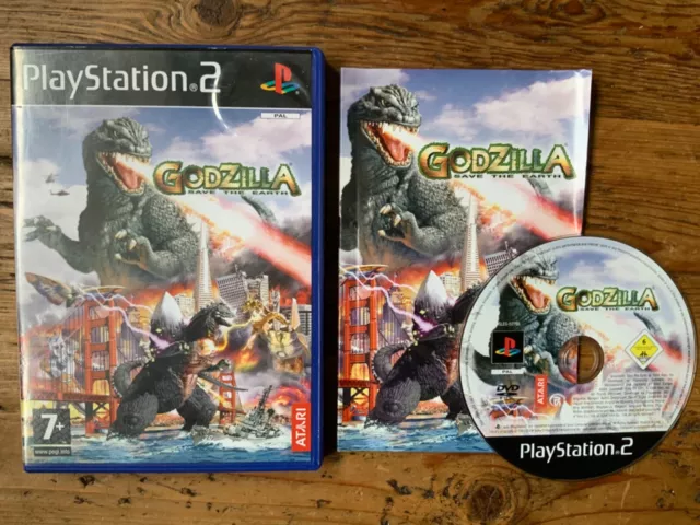 GODZILLA SAVE THE EARTH PLAYSTATION 2 PS2 PS 2