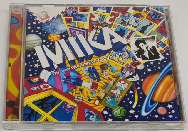 MIKA: The Boy Who Knew Too Much – Japan CD Erstausgabe Bonustrack mit Obi