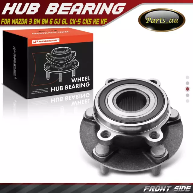 1x Front Wheel Hub Bearing for Mazda 3 BM BN 6 GJ GL CX-5 CX5 KE KF 2012-2019