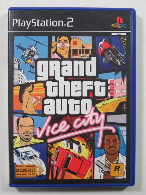 Jeu Vidéo Playstation PS2 / GTA Grand Theft Auto : Vice City Pal 2002 Complet