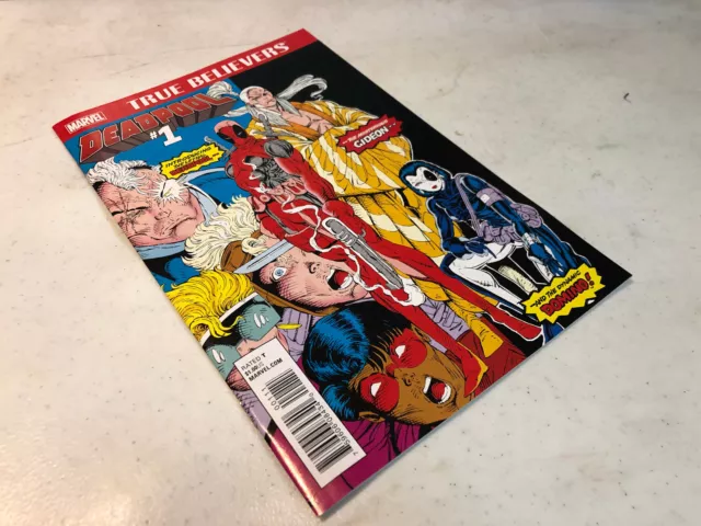 Marvel Comics True Believers Deadpool #1 Reprints New Mutants 98 1St Domino Wade