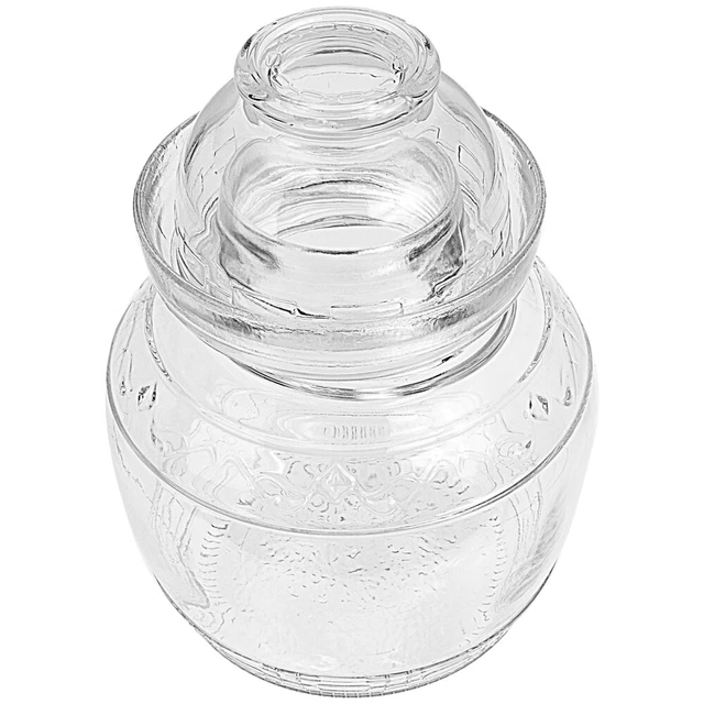 Contenedor olla de arcilla coreana vidrio de pepino estanque de terrario jarra de tierra