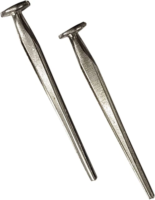 2.5" - Antique Clinch nail - Decorative Vintage Style for Doors, cabinets, wood 3