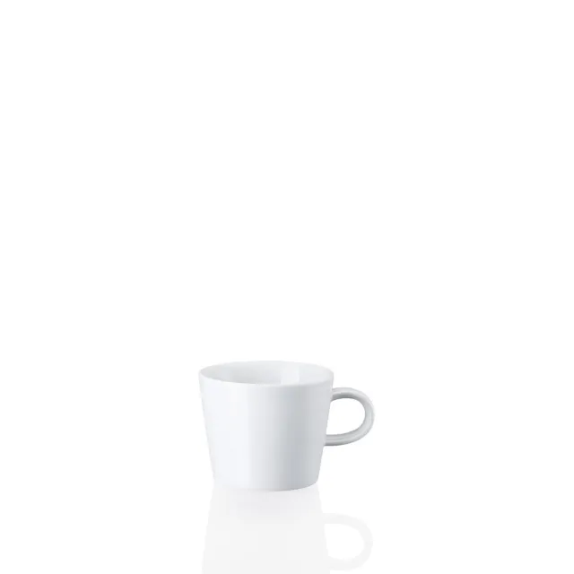 ARZBERG Kaffeetasse Cucina Bianca Kaffee-Obertasse Porzellan weiß