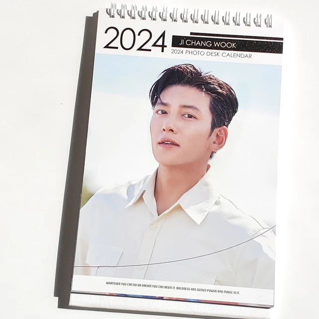 JI CHANG WOOK Photo Desk Calendar 2024 2025 Calender Sticker Korean