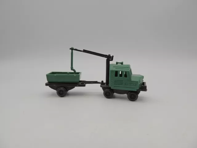 Kinder Ancien Montable - Train De Travaux - Progest - Steckfiguren 1983