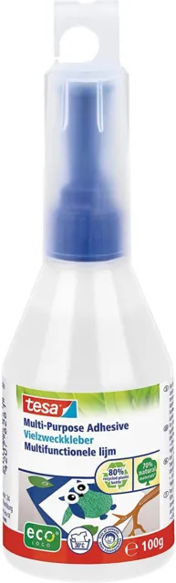 tesa ecoLogo Vielzweckkleber in Kunststoff Flasche 100 g transparent
