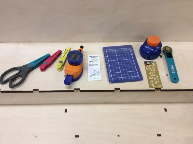 Card Craft Making Materials And Tools Fiskars Cutters Scissors Mat Stencil
