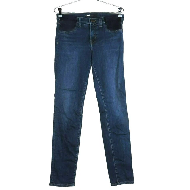 J Brand Fleeting Maternity Jeans Women's Size 29 Medium Wash Blue Denim