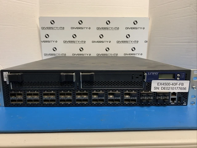 Juniper Networks EX4500 Series 40-Port Gigabit Switch - EX4500-40F-FB