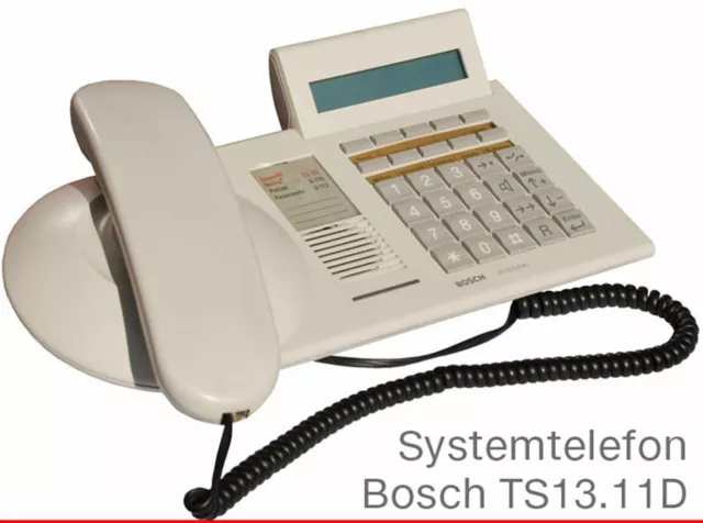 Telefon Systemtelefon Bosch Tenovis Ts13.11D Für Integral 33 55 Isdn Telefonanla