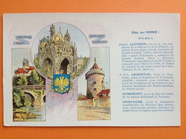 cpa Pub PASTILLE VALDA Illustration 61 ALENÇON St CENERI ARGENTAN Orne ARMOIRIE