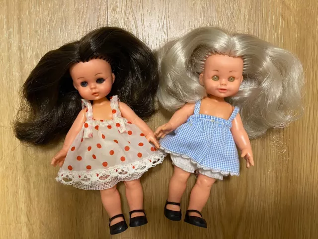 Vintage 60er 70er Furga Puppen Konvolut Alta Moda Mini Bambola Furga Doll Lot