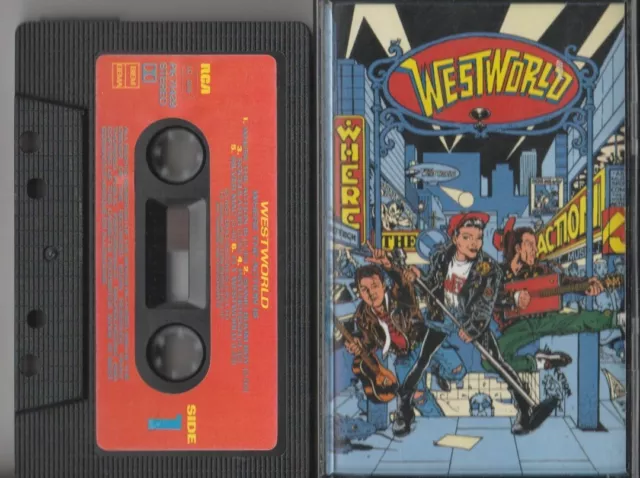 Westworld 'Where The Action Is' Cassette Album (1987)