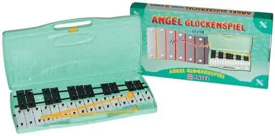 Angel AX27NG 27 Note Chromatic Glockenspiel W/Beater G2-A4