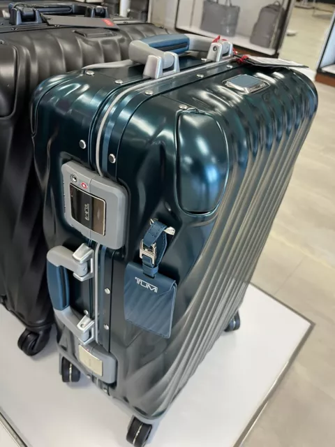 Tumi 19 Degree International Carry On Aluminum Dark Denim