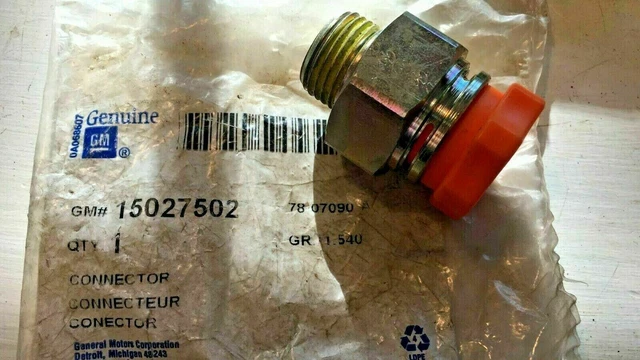 Engine Oil Cooler Line Connector-Hose Conn ACDelco 15027502 FAST SHIPPING -B4-35