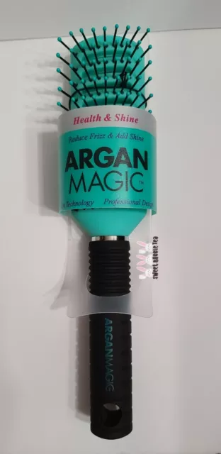 ARGAN MAGIC  Hair Brush Reduce Frizz & Add Shine  Item # AM 102